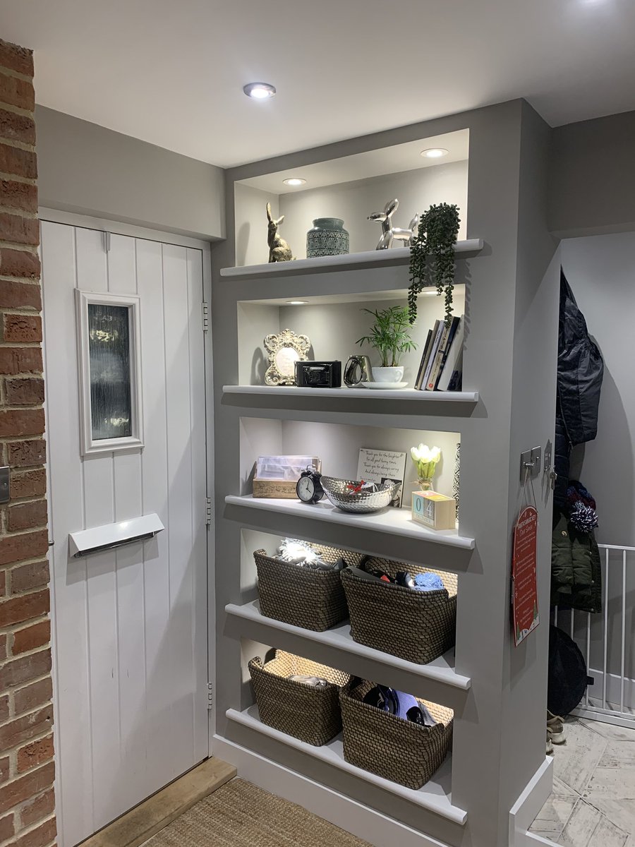 finelinedecor8's tweet photo. A lovely little Hall, Stairs and landing we painted recently. Using @JohnstonesTrade Cleanable Matt, @BenjaminMooreUK Scruff X Satin, @tesaUK_tape #finelinedecorating #tesatape #johnstonestradepaint #scruffx #benjaminmoore #cleanablematt #painting #decorating https://t.co/nizm00tuYk