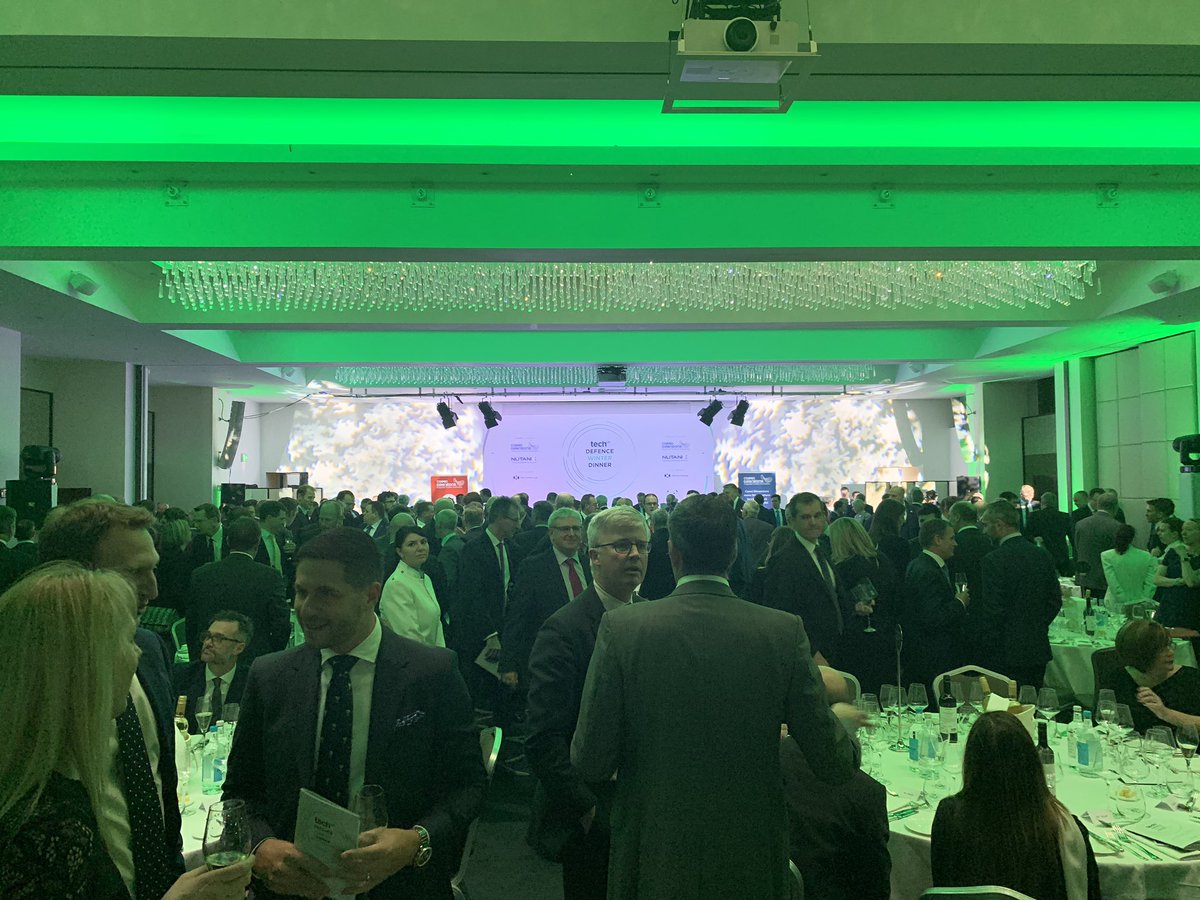 LfellowsUk's tweet image. Delighted to be attending #techUKDefenceDinner @techUK this evening with the @VMware_UK Public Sector team. Hosting our customer #MOD @DefenceHQ #transformingdefence #techforgood