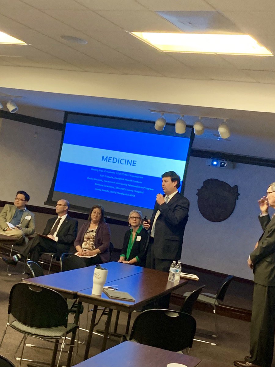 RepStanLambert's tweet photo. Finishing out #Connect2019 with a panel of #telemedecine and a reminder about @uscensusbureau #census2020. https://t.co/qgMLz7oU66
