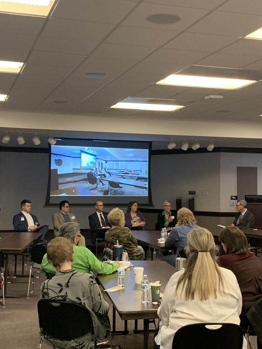 RepStanLambert's tweet photo. Finishing out #Connect2019 with a panel of #telemedecine and a reminder about @uscensusbureau #census2020. https://t.co/qgMLz7oU66
