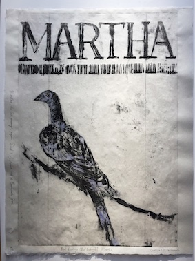 apgallimaufry's tweet photo. Caroline Whitehead @Caroline_in_E8 renders endlings – last survivors of now-extinct species – in 2 and 3D. Passenger pigeon Martha died in 1914. Meet her, revived in stoneware, rosemary wood, beads + twine, at A Pollock's Gallimaufry @apgallimaufry. Also available as a print! https://t.co/CucBvSvesZ