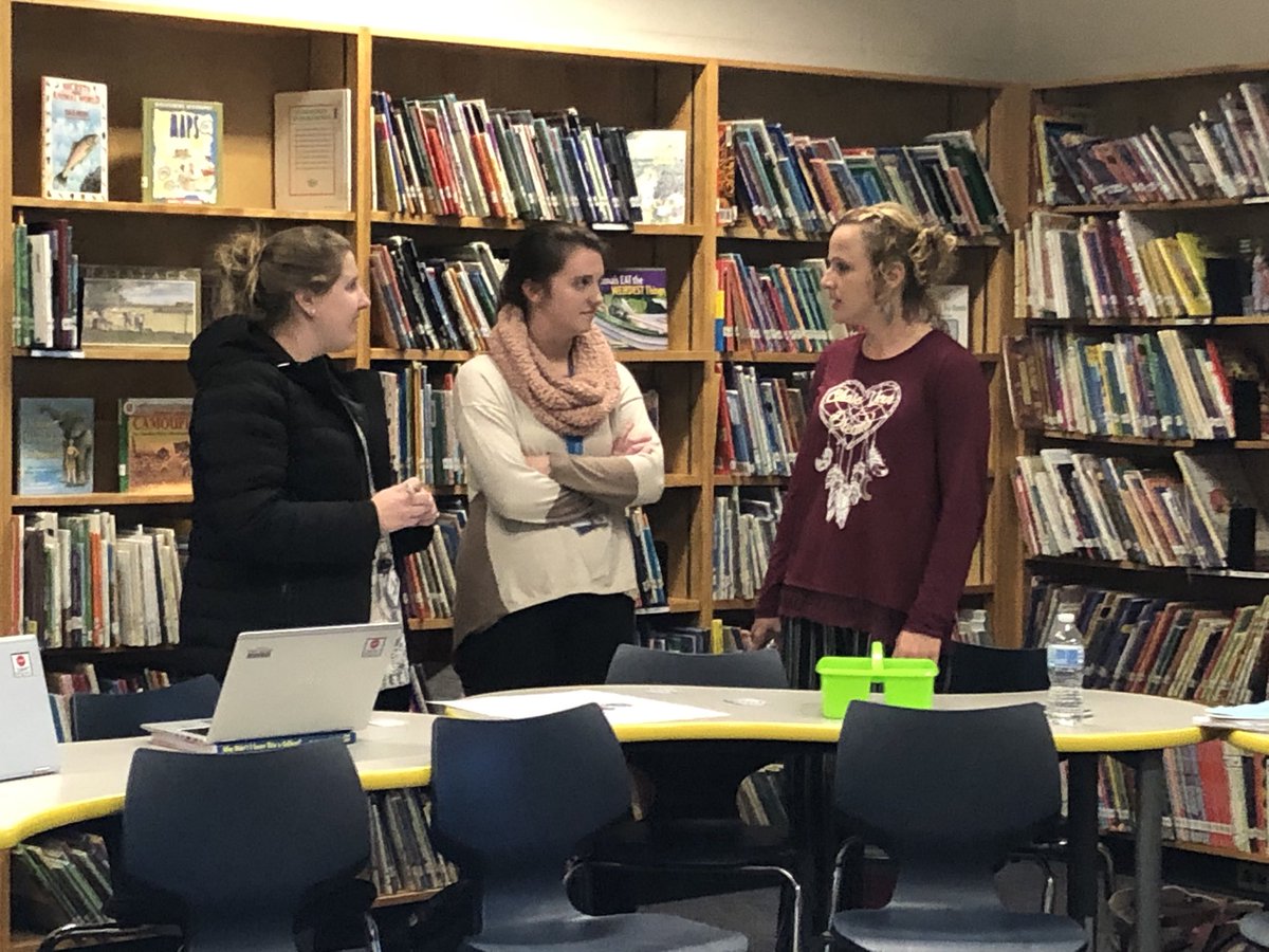 Special Educators collaborating to resolve challenging scenarios during the CIA course at Lutherville Lab ⁦@SJohnson_BCPS⁩ ⁦<a href="/deborahpiper/">Debbie Piper</a>⁩ ⁦<a href="/LaurenMorris28/">Lauren Morris</a>⁩
