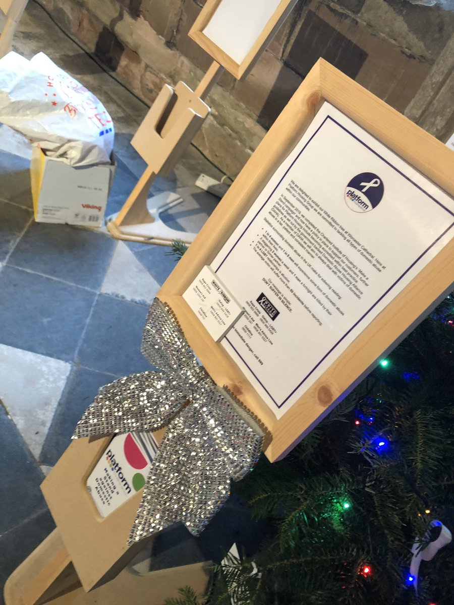 LisaHPlatformhg's tweet photo. Really proud to be part of such a meaningful campaign alongside my wonderful colleagues @FortisLauraH @FortisTomP @KerryFortis @WhiteRibbon_UK #16DaysofAction @WorcCathedral #domesticabuse https://t.co/0dvTl6P2J2
