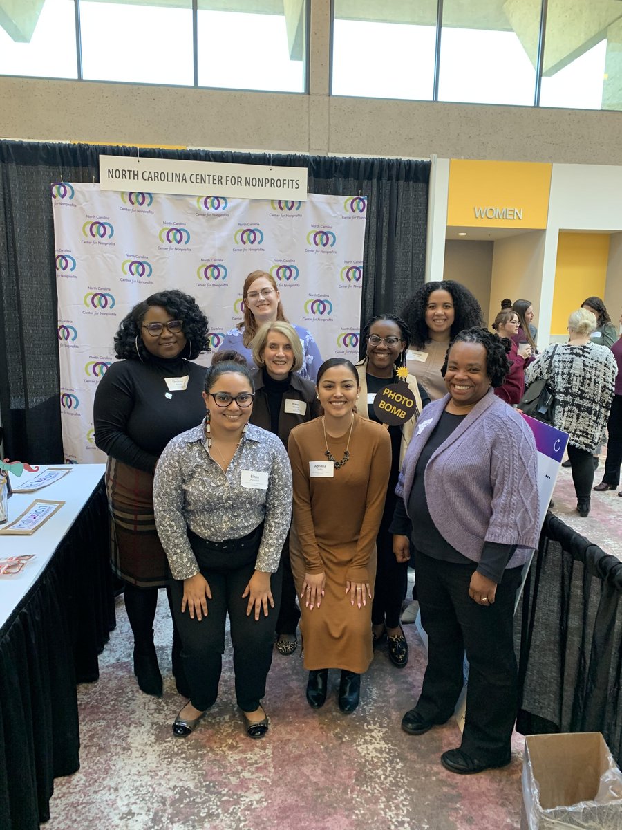 So proud of these folks! These are our students and alums enjoying the 2019 Conference for North Carolina's Nonprofits in Winston Salem. Thanks so much to Nancy Hunter (one of our professional faculty) for being there! #UNCGMPA