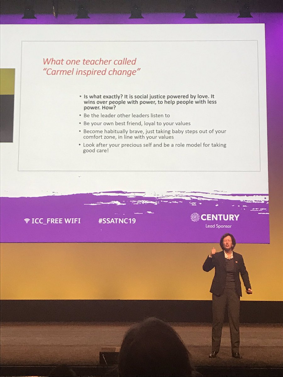 rdavies1694's tweet image. Absolutely incredible day at #SSATNC19 listening to some extremely inspirational people including @MagicCarmel and @musicmind #foodforthough #SSALLP