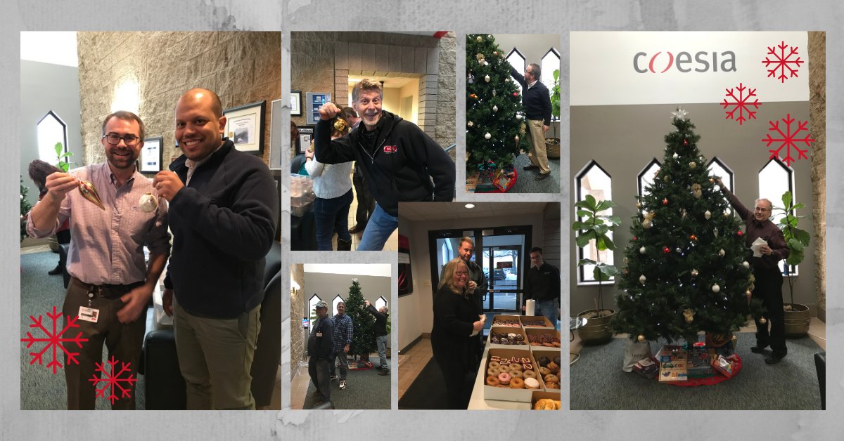 We've decorated our space to look a bit more festive and kicked off our annual toy drive for community partner, Community Emergency Assistance Programs (CEAP). Happy Holidays!