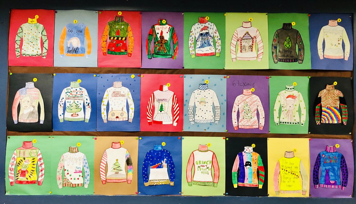 Baird459Gail's tweet photo. Ugly Christmas Sweater contest #SHJH https://t.co/vKs4I9AxjE