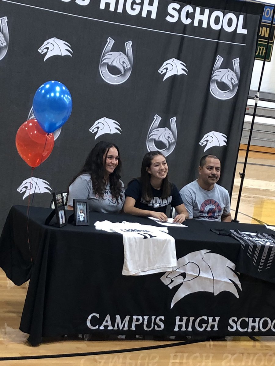 Coach_Peschel's tweet photo. Congratulations @yayapuentes12 on your signing with Newman University soccer! Well done! #makeithappen #soccerstud https://t.co/l9vzzHco2r