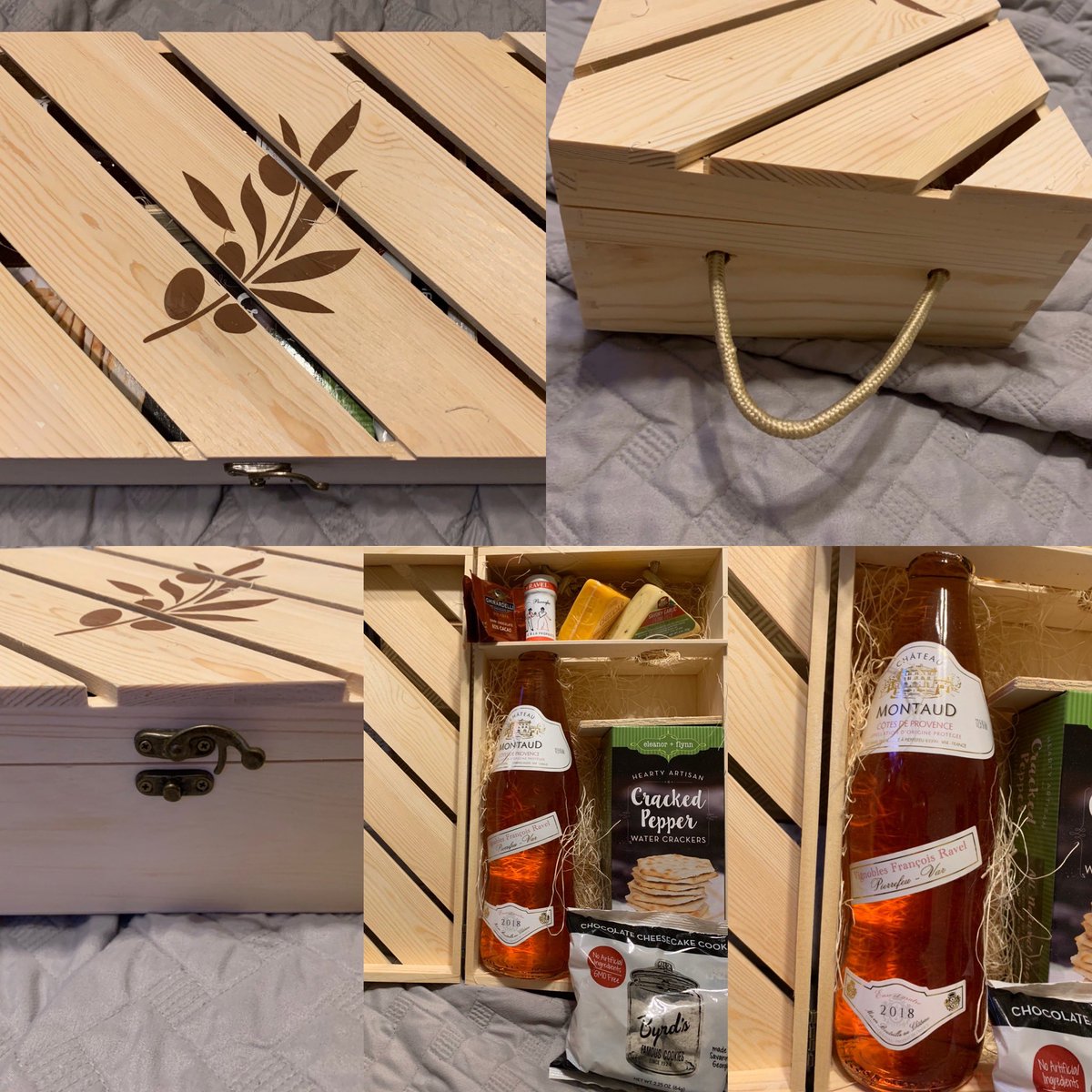 jmz1980's tweet photo. @gmtgiftbaskets Review of gift crate https://t.co/GFCvmt0jtU #ad https://t.co/FoemvmOHZD