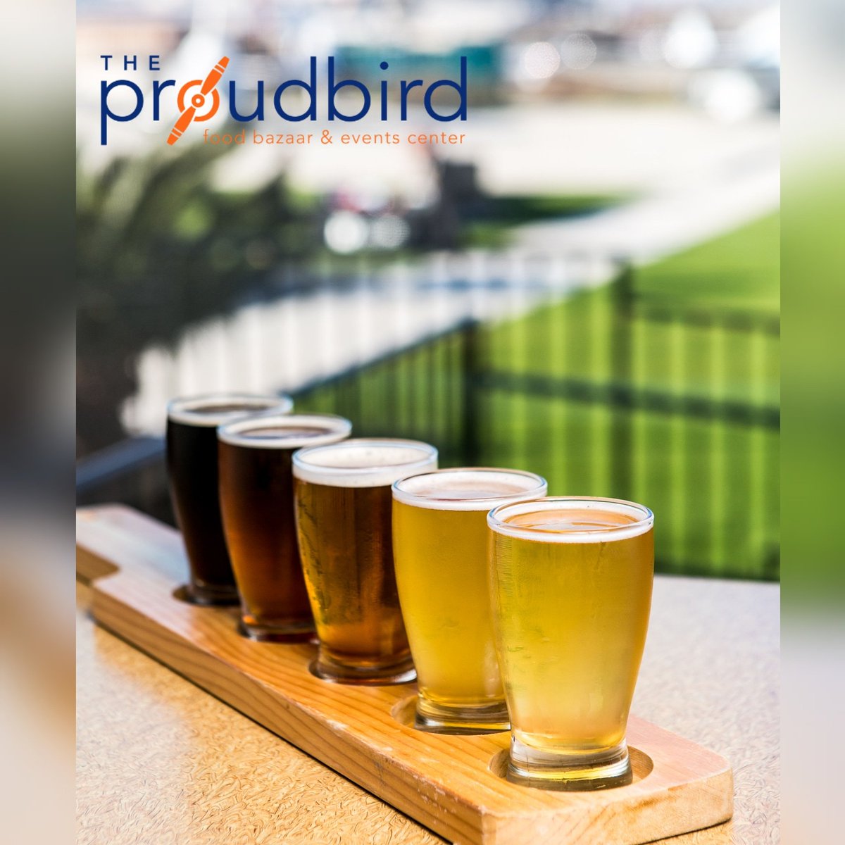 TheProudBird's tweet photo. "Dont worry, be hoppy" with a flight from The Proud Bird! Featuring Santa Monica 310, Absolution Red Ale and Short and Stour, Belching Beaver Honey Ale, and our beer of the month Mosiac IPA by Karl Strauss!
#LAX #proudbird #theproudbird #happyhourla #happyhour #southbay #bar https://t.co/hMKPm2Xjj7