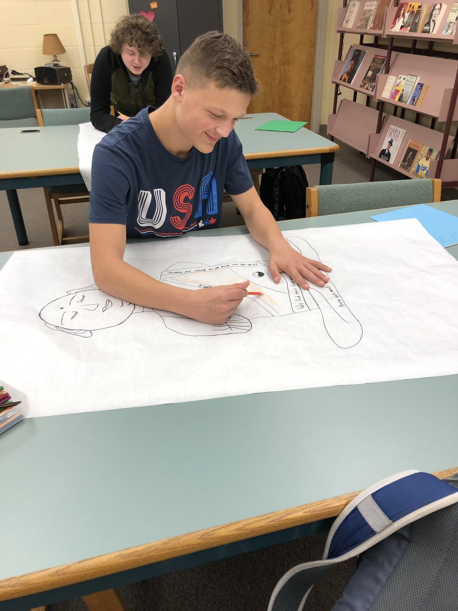 9th grade Humanities students working hard on Traditions and Transitions project. #UMASDistheplacetobe <a href="/UpperMerionSD/">Upper Merion Area School District</a> <a href="/JBauerUM/">Jonathan Bauer</a>