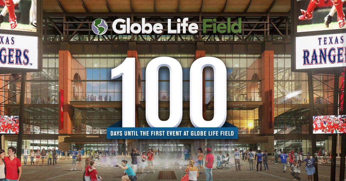 GlobeLifeField's tweet photo. The countdown is on. #2020 https://t.co/tRDSDkDsEW