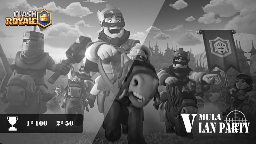 Torneo de #ClashRoyale 

📌 #VMULALANPARTY
🕐 12:00 
ℹ mulalanparty.es/clash-royale/