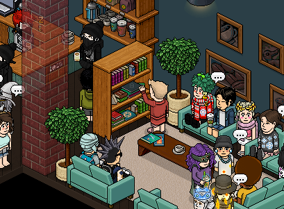 iBobbaFS's tweet image. Quem aí lembra da biblioteca do iBobba?

A biblioteca foi um portal que reuniu muitos artigos sobre a história do Habbo, dos mobis e de tudo o que acontecia nos corredores do Hotel.

Esses textos não se perderam no abismo de pixels, apenas estão mais pro fundo da nossa estante 😜