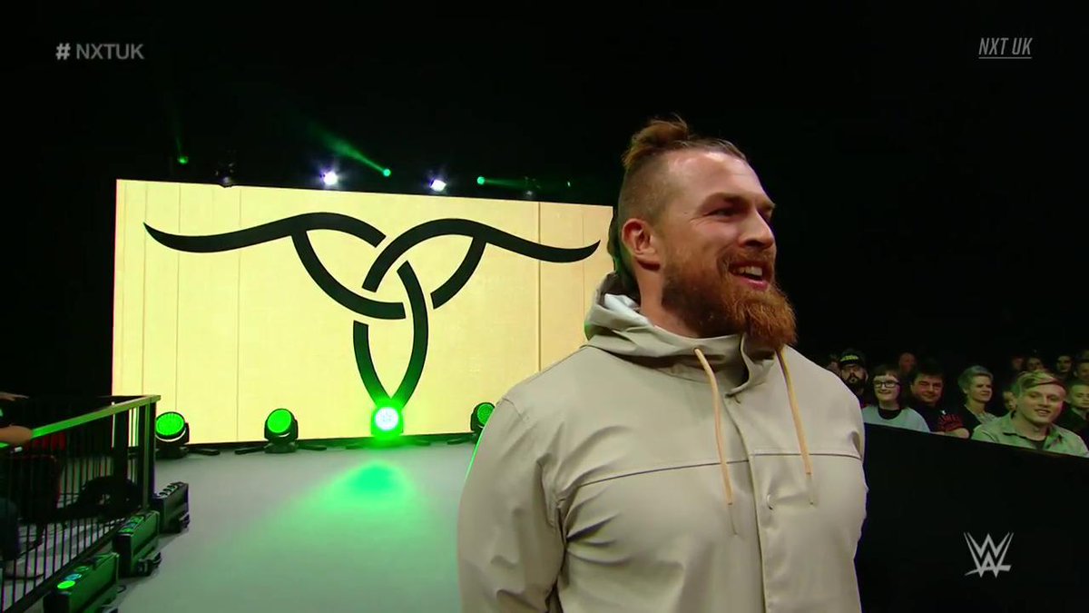 We say what you did there, @Joe_Coffey. 😉... but does @WalterAUT?#NXTUK #GALLUS