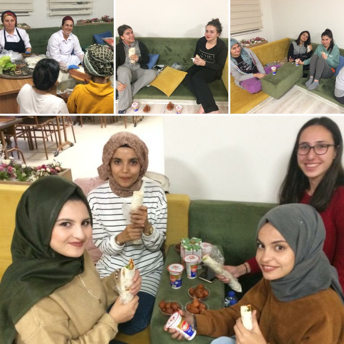 Niğde Sultan 1.Kılıçarslan Yurdumuzda Çiğköfte etkinliğimiz.Öğrencilerimize Afiyet Olsun😊 <a href="/semrakablan/">semra kablan</a> @KYK_Nigde <a href="/sinanaksu/">Sinan Aksu</a>  <a href="/otgunluilker/">İlker Ötgünlü</a>