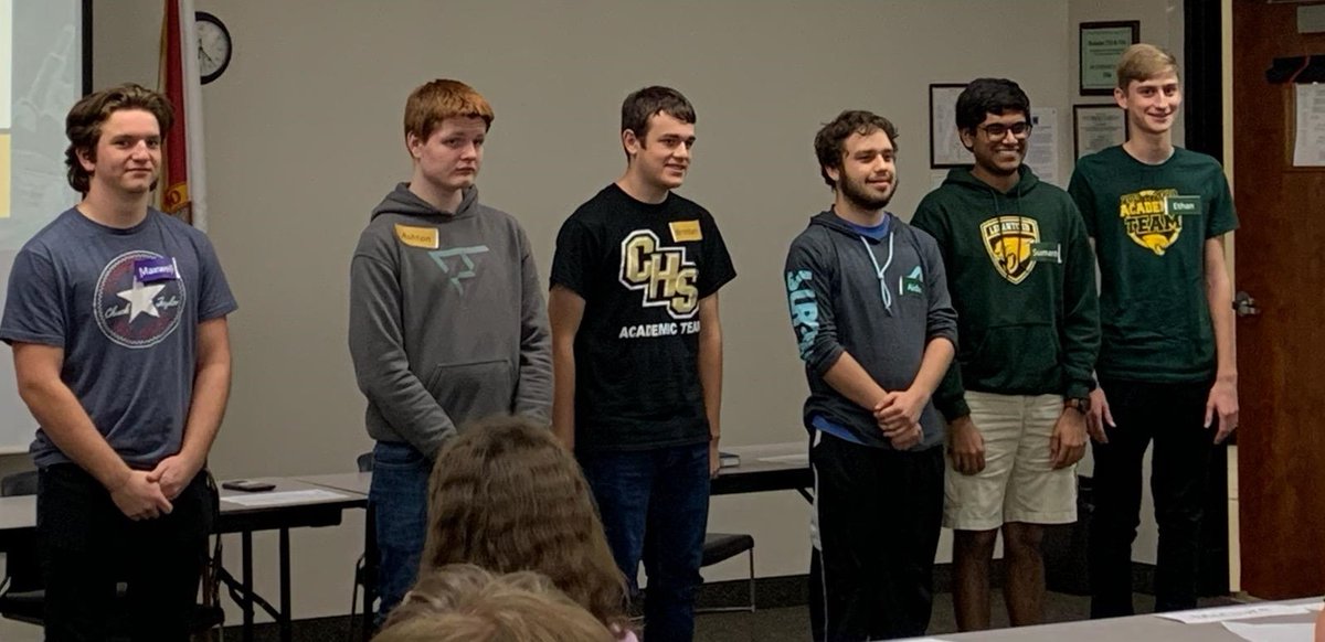 CitrusSchools's tweet photo. Meet our Commissioner's Academic Challenge Team! They are headed to @WaltDisneyWorld in April to compete at the 35th Annual Commissioner’s Academic Challenge. 🏆  
Read more about their journey here - > https://t.co/ksOEC1GCuU https://t.co/lhisGMpoAb