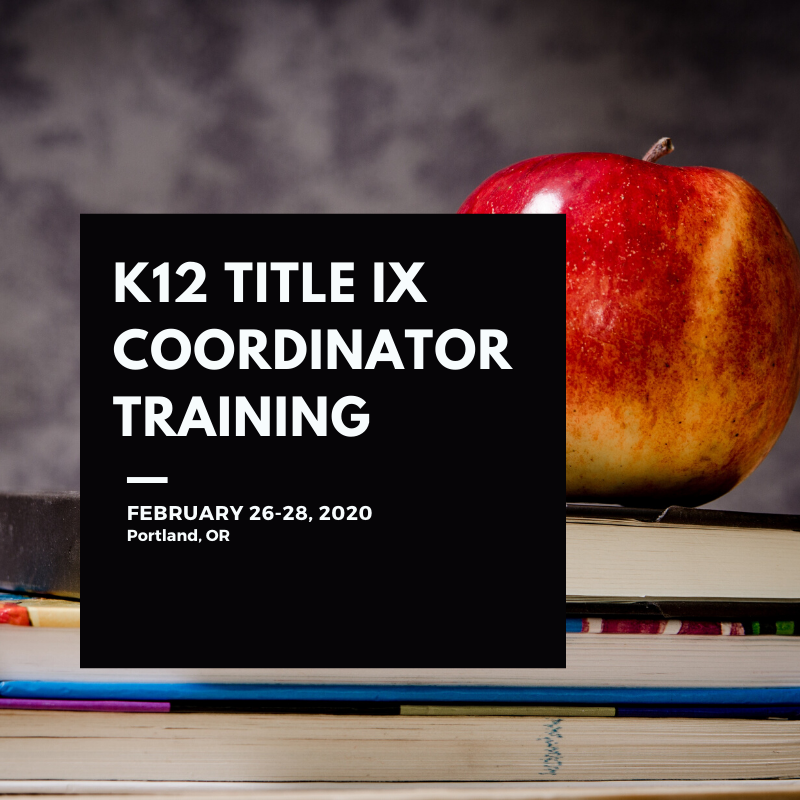 tixedu's tweet photo. Tomorrow is the final day of Early Bird registration for our K-12 specific Title IX Coordinator Training in Portland, OR!  https://t.co/m1dYBerKCO  Secure your spot to enhance your student-centric, trauma-informed best practices. #TitleIX #TIXEdu #TitleIXTraining #K12 https://t.co/KEmAttnSua