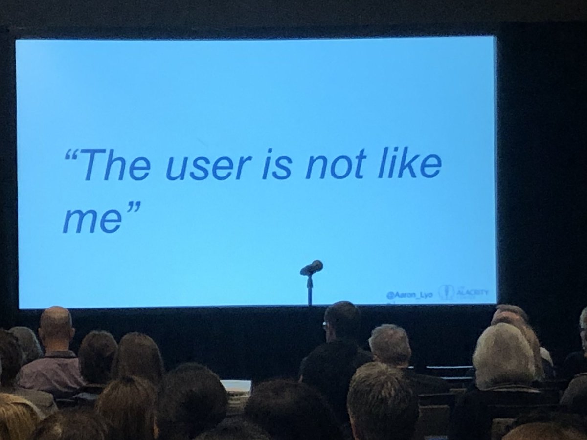 JennieHillPhD's tweet photo. Great talk @Aaron_Lyon on human centered design for intervention design/redesign. Reminder for researchers it is not about us! #DIscience2019 https://t.co/fFvReFOuRX