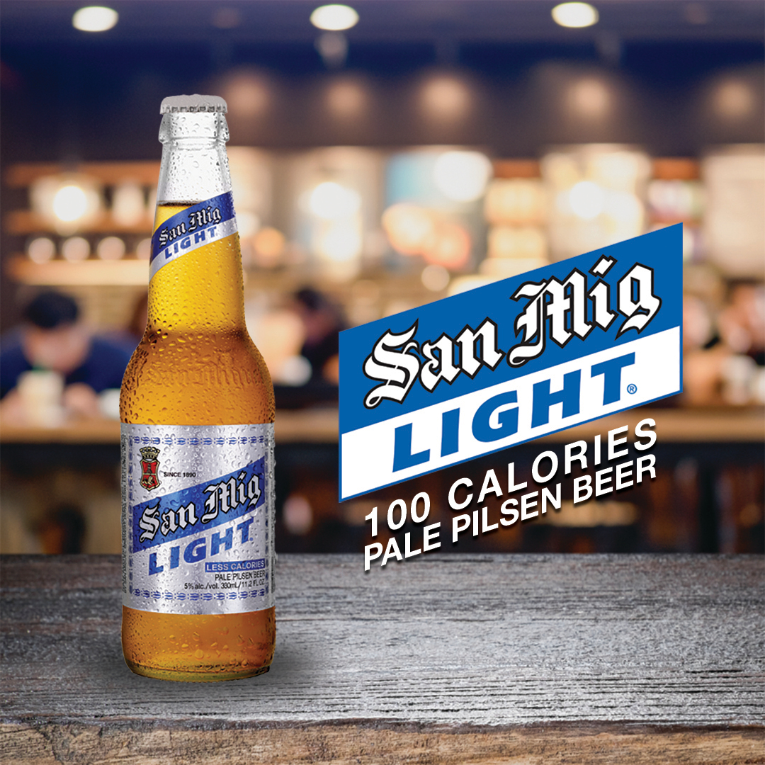 spor Vær modløs Aubergine San Mig Light USA on Twitter: "A light and reduced-calorie lager with an  exceptionally smooth and crispy taste. Perfect for fun, light drinking  moments with friends. #SanMigLightUSA #SanMigLight #SanMiguel #Beer  https://t.co/NPmm7ViWqO" /