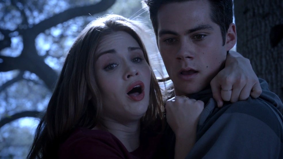 Stiles an Lydia (Teen Wolf) .