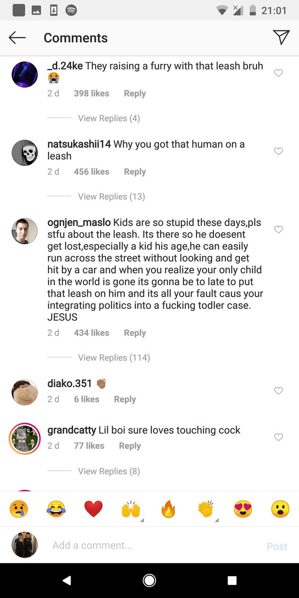LukeStainer's tweet photo. Some insta meme account with 2m followers has gotten hold of the video of my brother mistaking a penis for headphones and the comments are killing me 😂😂 https://t.co/nSK7EHx9ps