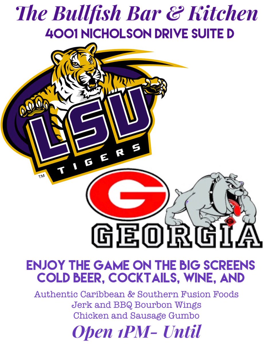 BarBullfish's tweet photo. Watch party! FREE SHOT for each touchdown! Big screen TVs +surround sound! https://t.co/fnaJlyhDlq