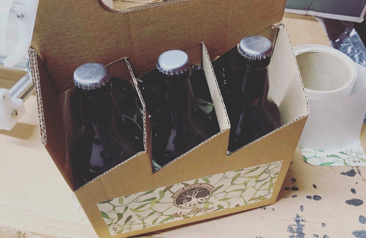 KoomorBrewingCo's tweet photo. Deliveries going out... 🚚 
Still time to get your bottle (or bottles) of Mistletoe.
.
£5 a bottle // delivery subject to location // get in touch to order yours.
.
.
#koomorbrewingco #brewery #realale #limitededition #christmasbrew #festiveale #getitwhilestockslast https://t.co/UpPhlnzIbt
