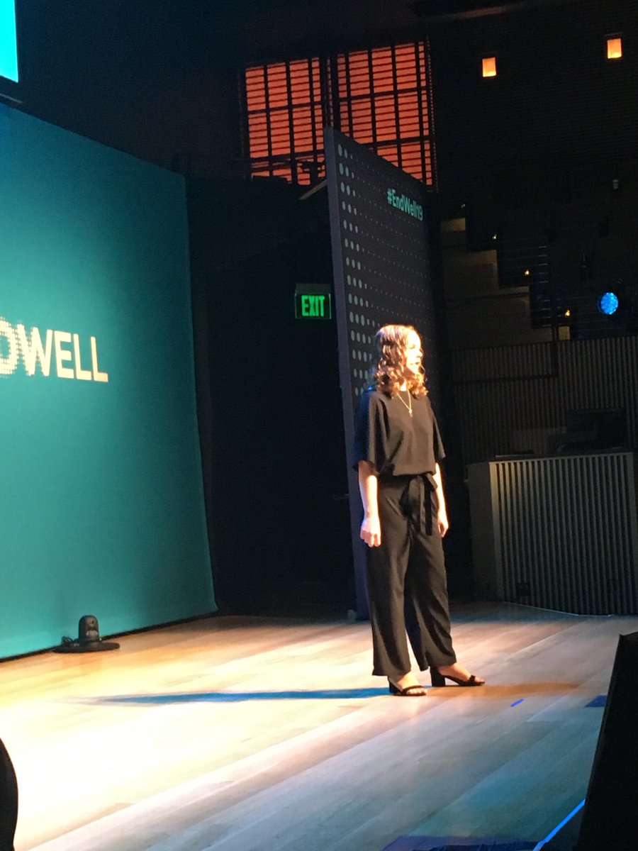 perez_protto's tweet photo. Who can give better advice to help with grief than a kid who suffered the sudden loss of her father... “Sit by them in silence” thank you Rylie for your courage to help other children ⁦@endwellSF⁩ #EndWell19 https://t.co/coves9mZFW