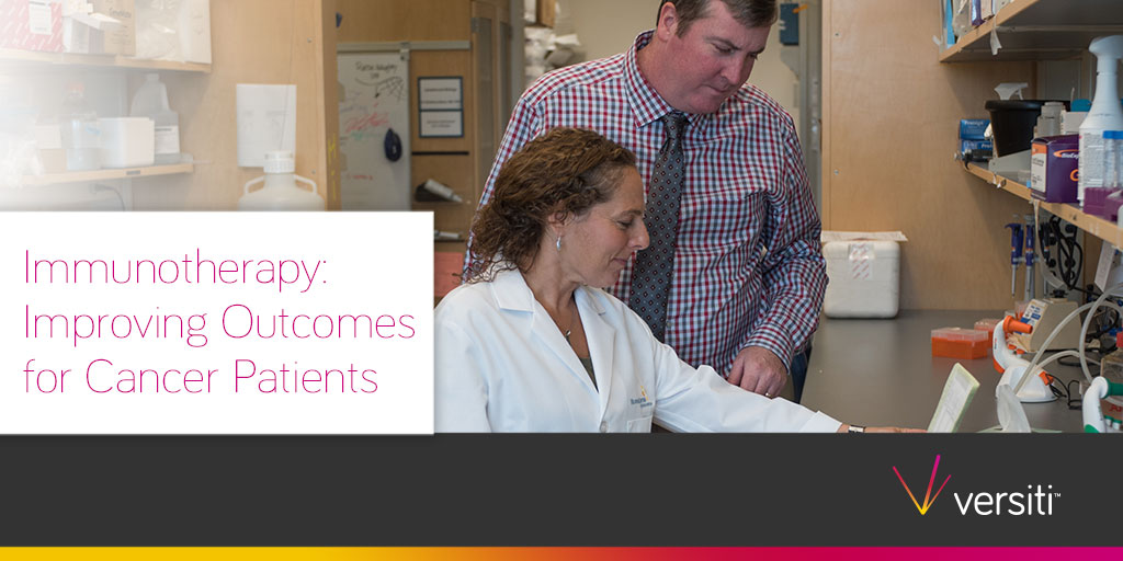 BloodCenterOH's tweet photo. What if a patient’s own immune system could be used to treat #cancer? Versiti Blood Research Institute Associate Investigator Matthew Riese, MD, PhD, is researching new treatment options for these patients. https://t.co/Z7KOiXx35B #VersitiScience https://t.co/2ssDRtI132