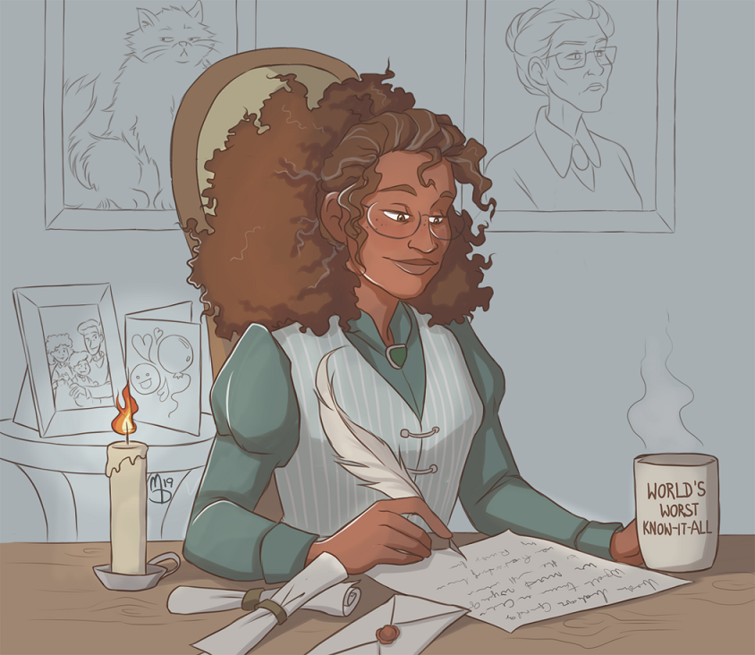 a series on the minister of magic, ms granger-weasley #HarryPotter 