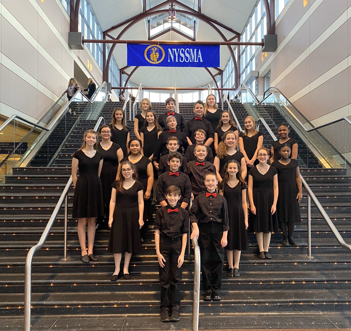 GCMSMusic's tweet image. Excited to perform at the NYSSMA Conference! #gcpride #nyssma