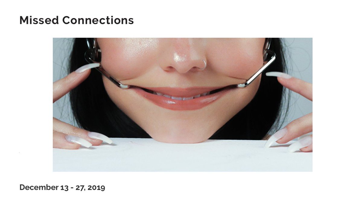 Art Opening! Missed Connections December 13, 2019 | 6–9 pm at Flatland Gallery 1709 Westheimer Rd.@Glasstire