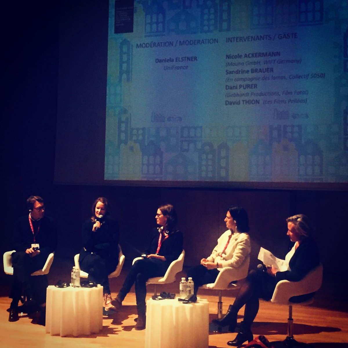 #tbt 
Danke für d Einladung z #LesRendezVous #FrancoAllemands au #Cinéma in #Mulhouse m #SandrineBrauer #DaniPurer #NicoleAckermann #DavidThion moderiert von #DanielaElstner #Gendergerechtigkeit in 🇫🇷 🇦🇹 🇩🇪
<a href="/German_Films/">German Films</a> @uniFrance #deutschfranzösischefilmakademie #ateliernetwork