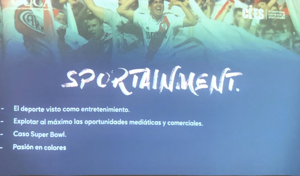 RafaelTrevisan1's tweet photo. #UCAFIFACIES Programa de Derecho y Managment del Deporte, defensa de los trabajos finales, Edición 2019 ⚽️, #(1) Esports Desafio en la Gestión Deportiva, ⚽️# (2) Match Day @sportCIES @DerechoUCA https://t.co/4xLlq7k3vK
