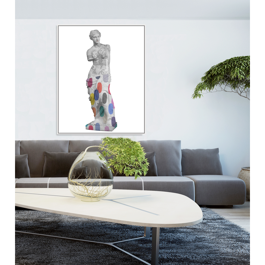 In this sensational work, <a href="/TriantosPeter/">Peter Triantos</a> combines his iconic ‘Jelly Bean’ series and pop art with Aphrodite, creating a bridge between past&amp;present, blurring the lines between luxurious&amp;everyday fashion, and merging the realms of high art&amp;popular culture. petertriantos.com/aphroditejb1-i…