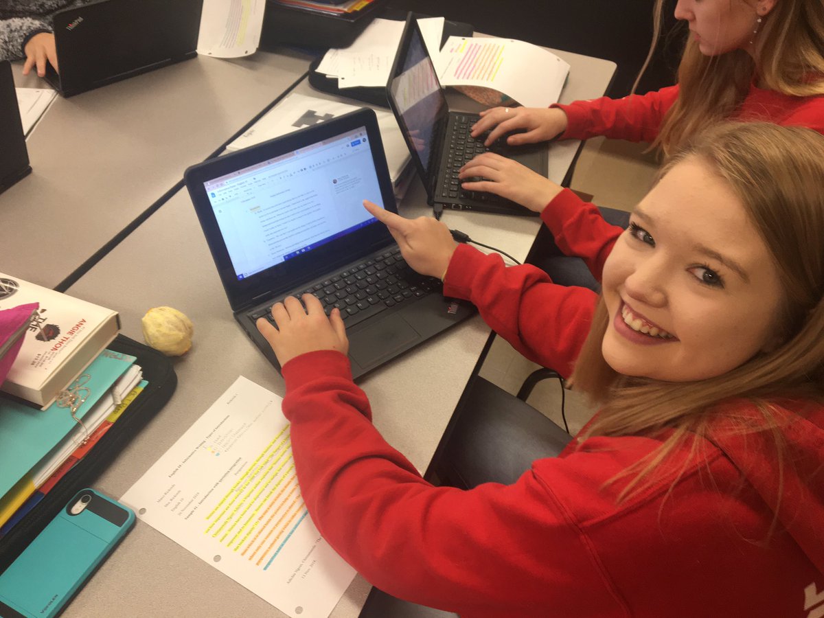 MrsKTwist's tweet photo. Our HS ELA team values learning from each other. Today they observed differentiated instruction in @mjrickords classroom while students used feedback, outlines, and models to create high quality pieces of writing. @Rebelsnortheast https://t.co/TmKQwcdfR2