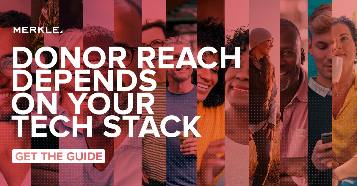 colindfstewart's tweet photo. How can you reach more of the right donors? Learn more about how to integrate your #nonprofit #martech stack in @Merkle's Three Components of the #Nonprofit Tech Stack paper: https://t.co/GZOgx3RmzB https://t.co/Z9WvYDmx0v
