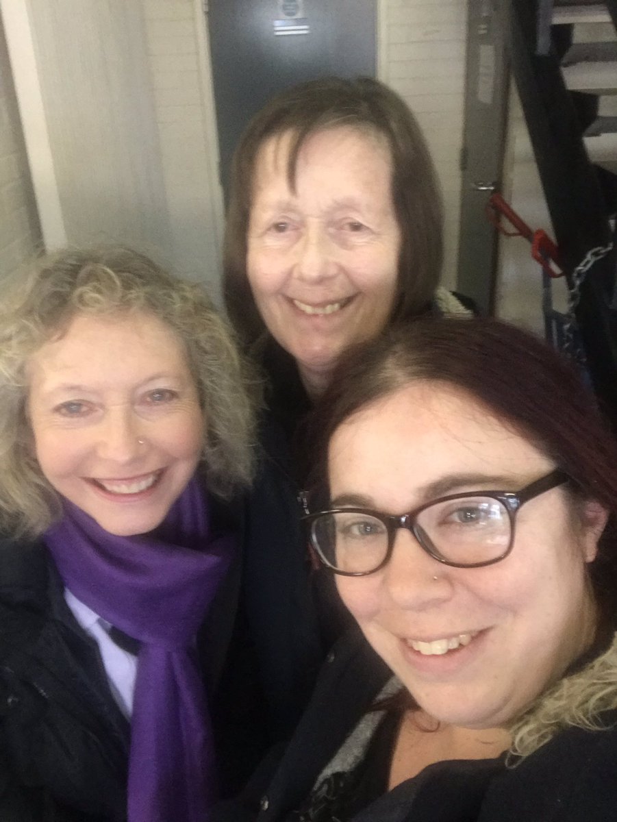 I was lucky enough to be invited to speak about my campaign work 4  <a href="/Keepmiltongreen/">Keep Milton Green!!!</a> 2 <a href="/portsmouthuni/">University of Portsmouth</a> students a few weeks ago &amp; was invited back 2day 2 hear about the campaigns they have created. Fab work &amp; I got to hear them with my fellow KMG admin Shelagh &amp; <a href="/solent_waspi/">Solent WASPI</a>!