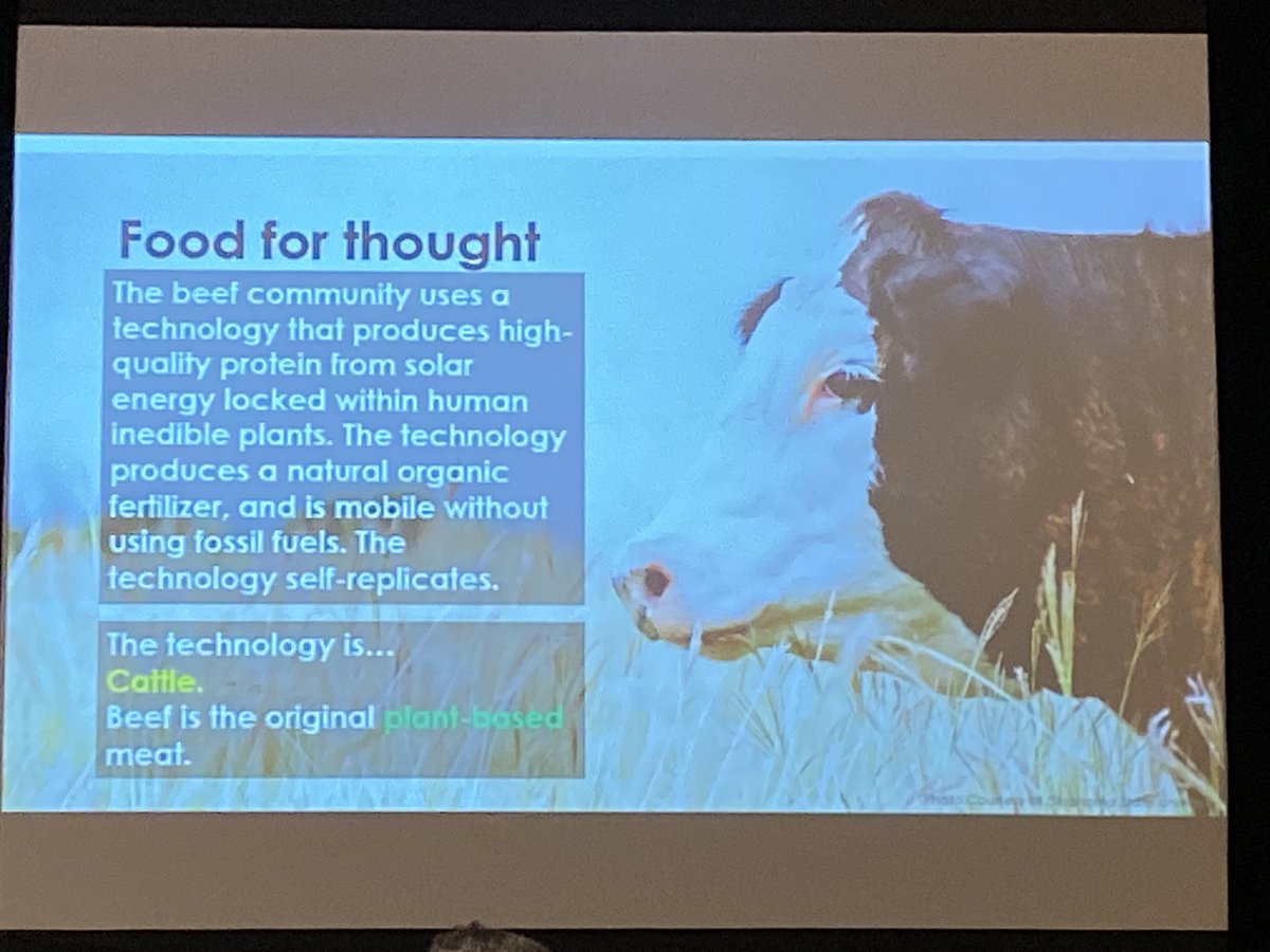 Sara Place <a href="/drsplace/">Sara Place</a>, advocate for beef and common sense, gave us plenty of the latter at KS Livestock Association Convention today. Thank you Sara!