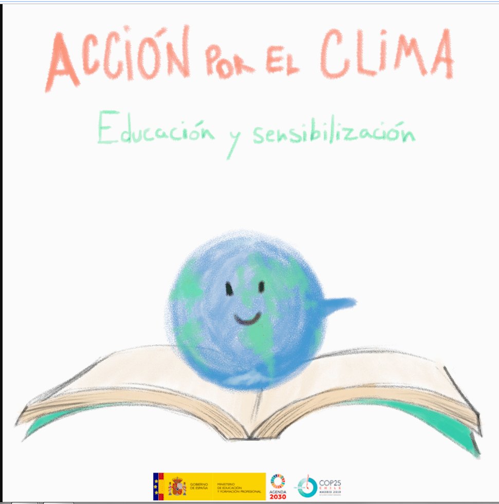 educaSGCTIE's tweet photo. La Cumbre del Clima #COP25 avanza en los acuerdos de @UNFCCC. El art. 6 se centra en educar a las personas mediante la Acción del Empoderamiento Climático que incluye pautas para que gobiernos y sociedad civil aborden el #cambioclimático. #tiempodeactuar https://t.co/0lMpaNB9li https://t.co/5jrCyWP5x0