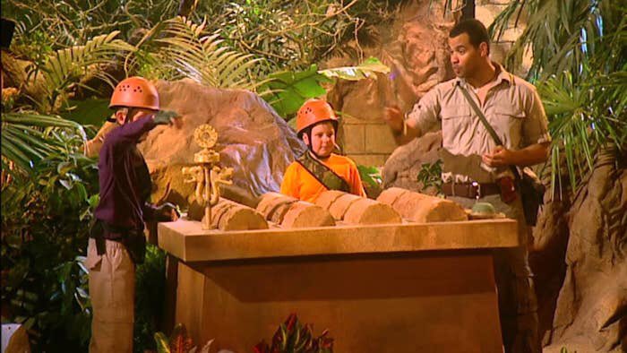 __Anastazia__'s tweet photo. Just realised #imaceleb is basically Jungle Run https://t.co/Y6WGQPwgje
