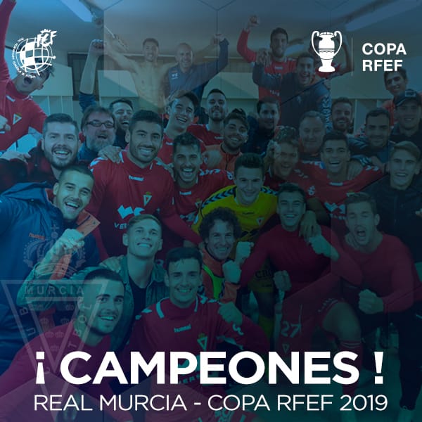 ¡¡El <a href="/realmurciacfsad/">Real Murcia CF</a> se proclama 🙌🏽 CAMPEÓN de la #CopaRFEF🏆!!

¡¡ENHORABUENA!!