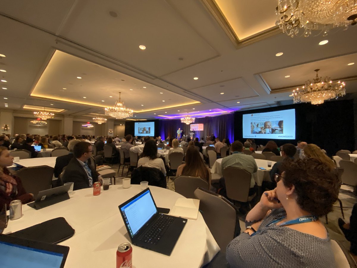 “Organizational culture is everything. The culture of your institution makes or breaks things. - @EricStoller #MEMS2019 <a href="/UPCEA/">UPCEA</a>