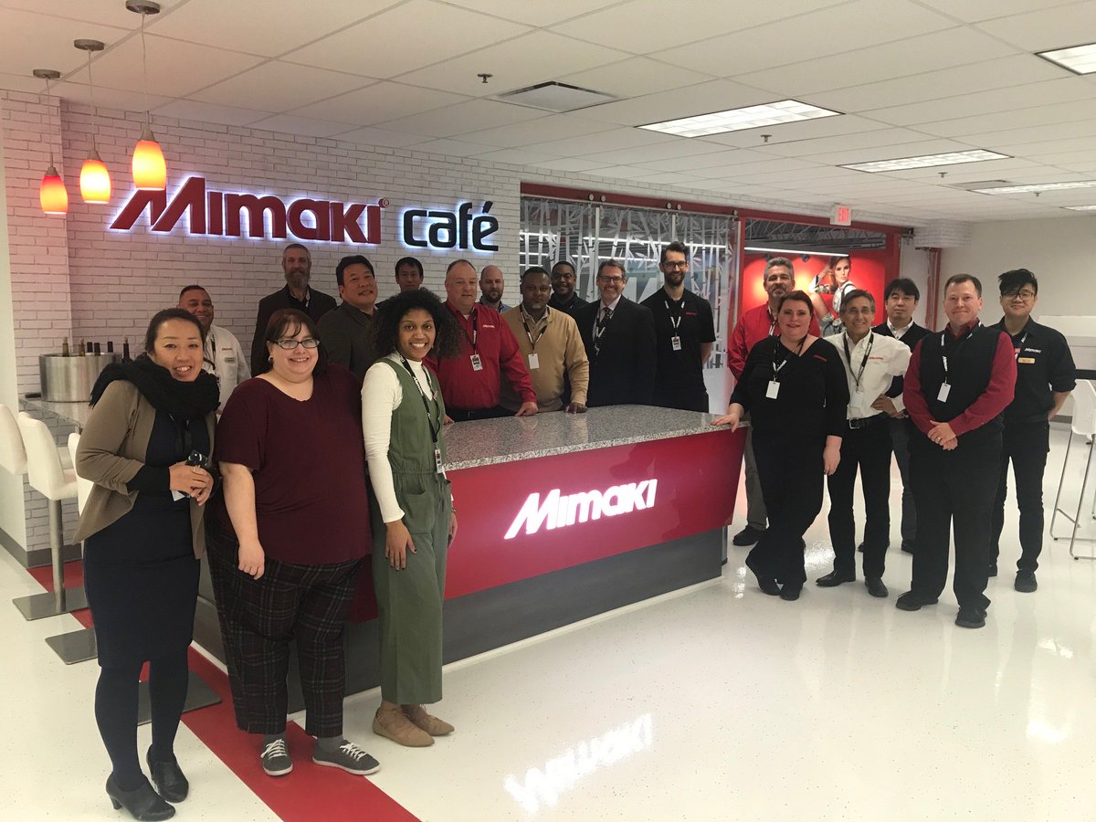 exhibitusinc's tweet photo. Congrats to @MimakiUSA on the unveiling of their #NewJersey office! Join them at their #OpenHouse to celebrate &amp; tour their expanded facility! #DesignMatters #DesignEngageMeasure https://t.co/jMbxxVS6Nc