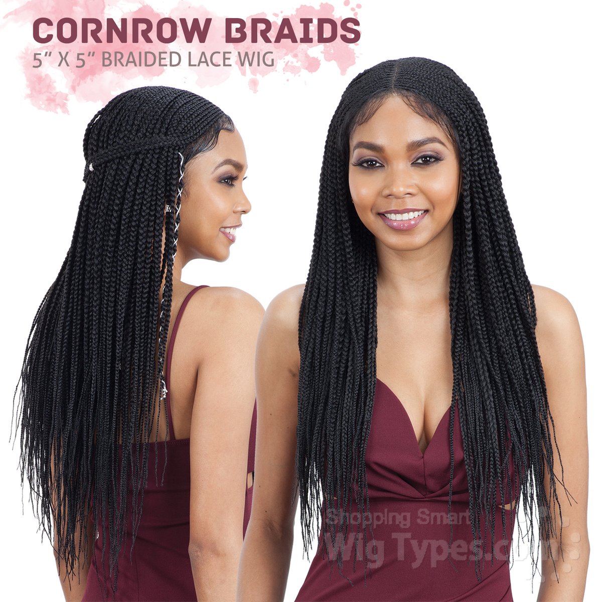WigTypes's tweet photo. Model Model Synthetic Hair Braided 5x5 Lace Wig - CORNROW BRAIDS (https://t.co/P4hMwCOqfh)
Shown Color : 1B
.
.
.
.
#wigtypes #wigtypesdotcom #trendyhair #blackgirlhair #instahair #braidedwig #Longwigs #lacefrontwig #syntheticwigs #cornrowwig #modelmodel #cornrowbraids https://t.co/5CPVh5W58U