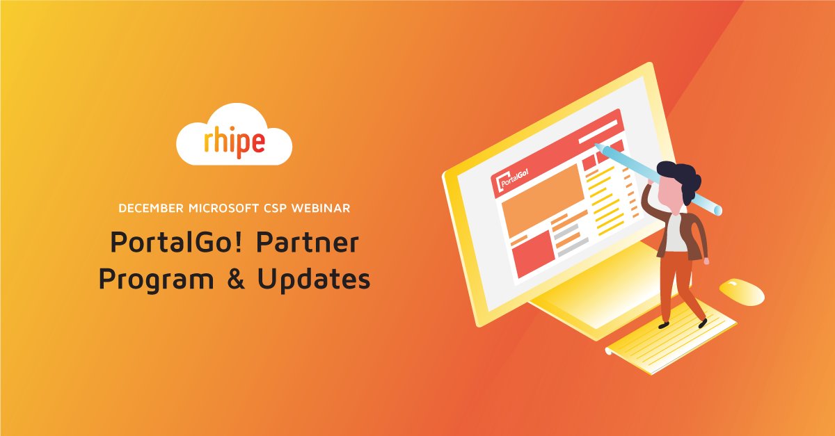 crayonchapac's tweet photo. Don't forget to secure your place for rhipe's last Microsoft CSP monthly Webinar of the year, featuring an overview of PortalGo! &amp; the latest D365 offer: https://t.co/mJ45fuXTGF https://t.co/Wm6N2DftZ2