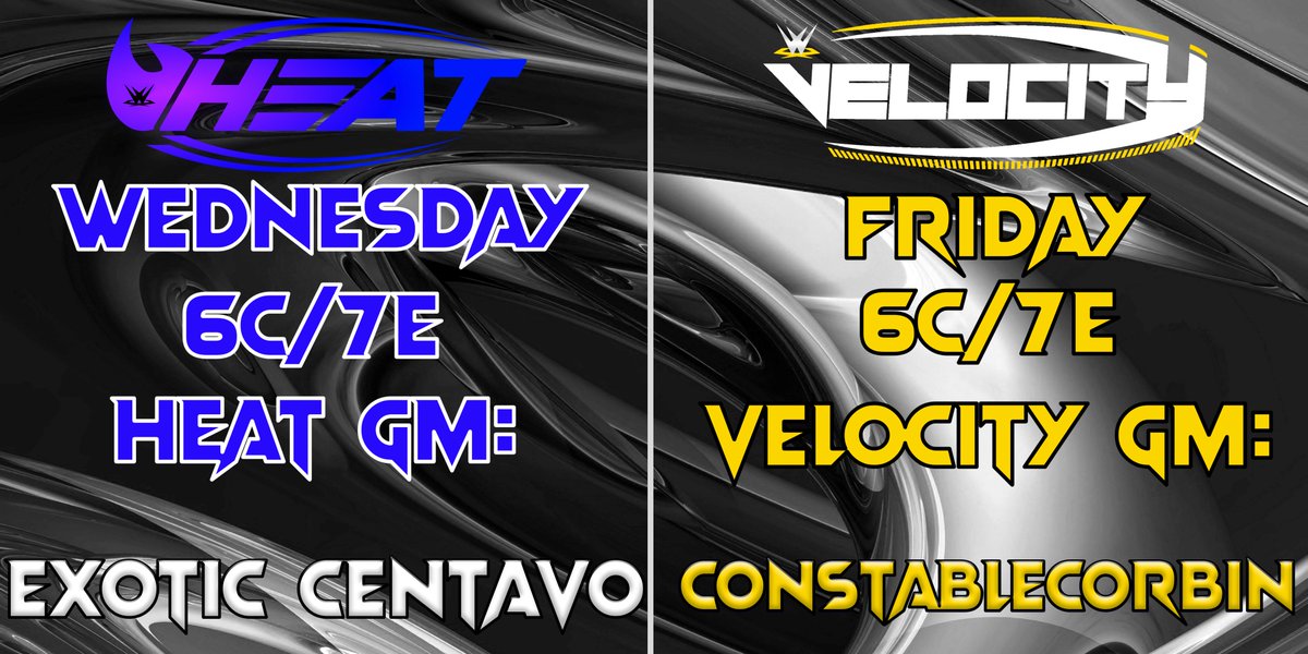 WWERBLX1's tweet photo. Heres our times for the shows ladies and gentlemen! https://t.co/elTwS5Mwsj