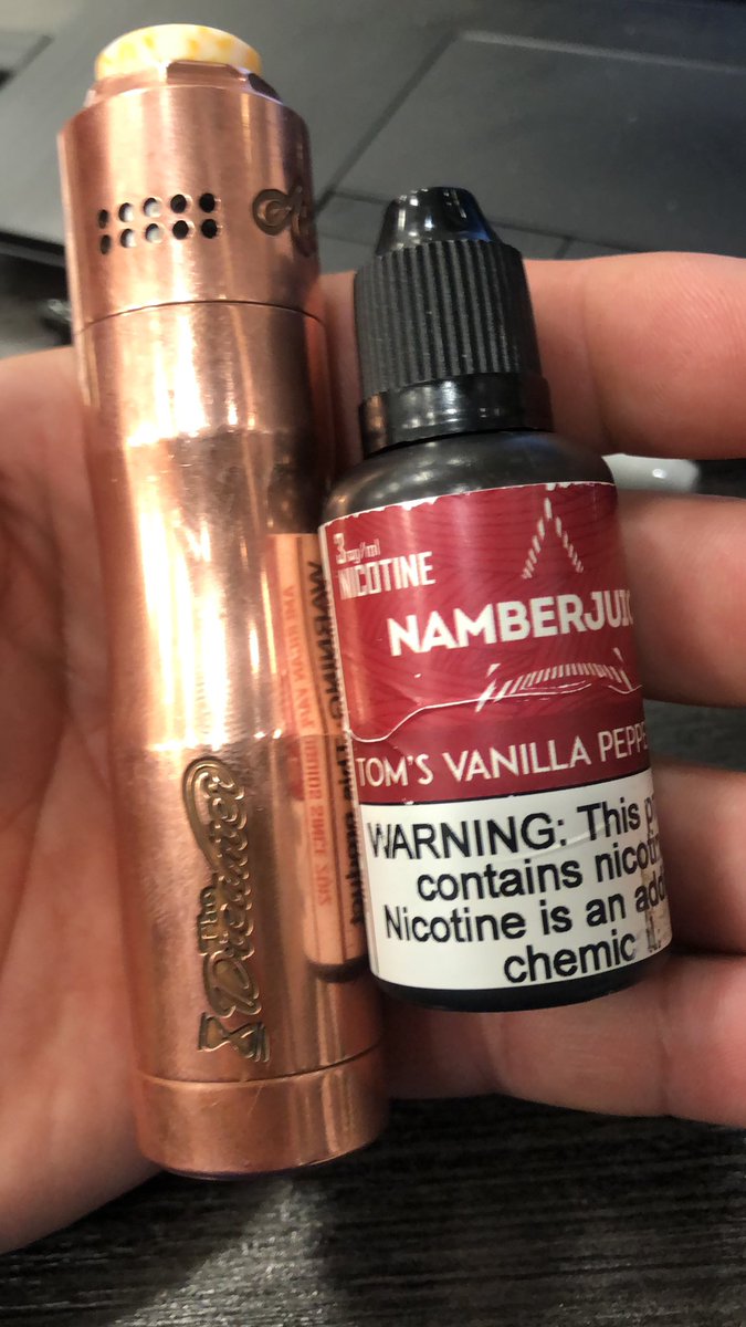 BLECREW's tweet photo. @GrimmGreen  what am I gonna do?? I need my Toms Vanilla Pepermint. What shall I do now? https://t.co/45d7dZBdRq