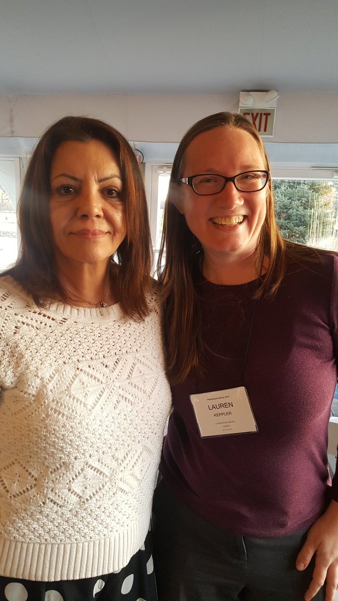 Hey, look who I met at the #MultilingualIL2019 Conference, @MrsG_P214!